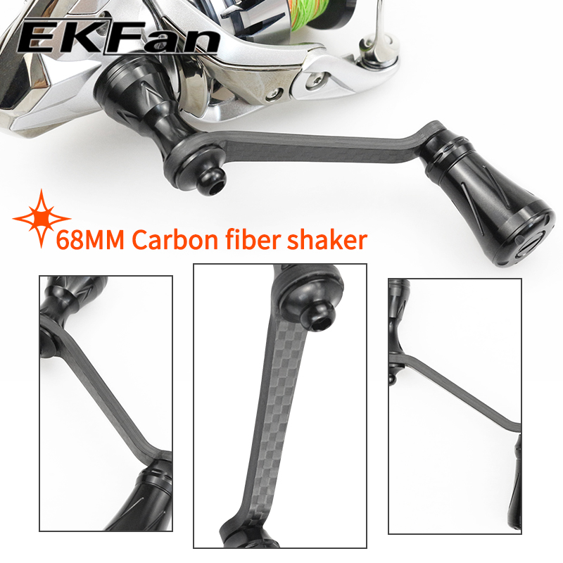 Reel Handle - EKfan 68MM Carbon Fiber Spinning Fishing