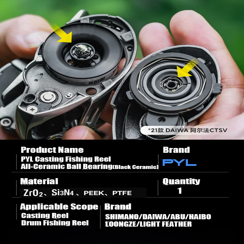 PYL Cast Fishing Reel, all-cer - Conventional Reel recension och pris