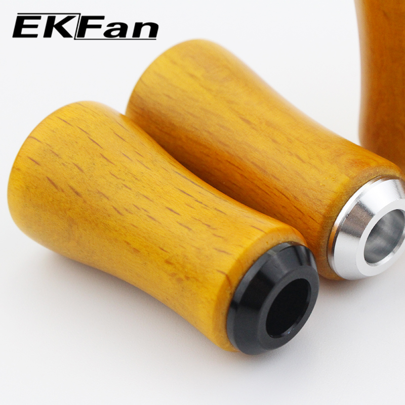EKFan Birch wooden Spinning Ba - Reel Handle recension och pris