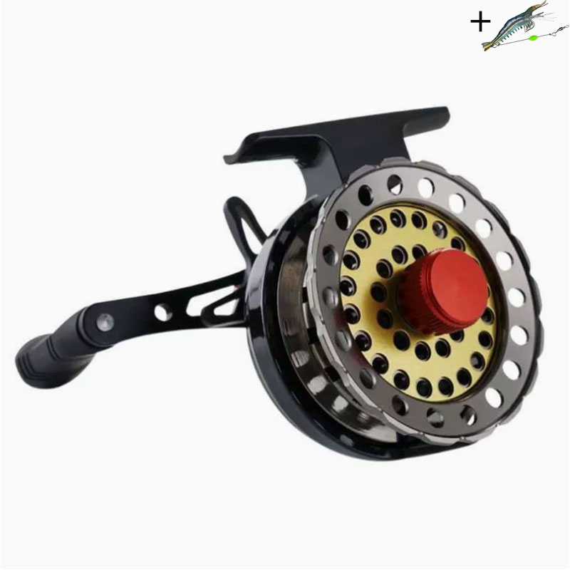 Metal Raft Fishing Reel Gear R - Ice Fishing Reel recension och pris